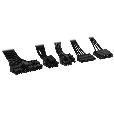 Блок питания GameMax GX-650 Modular, 650Вт, 80 PLUS Gold, 120мм, модульный, черный