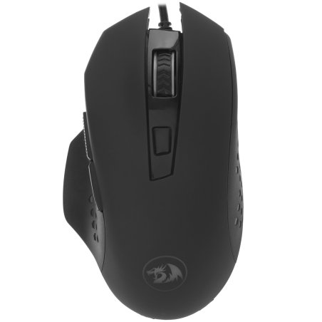 Мышь проводная Redragon Gainer черный, 3200 dpi, USB, кнопки - 6