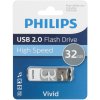 Флешка USB 32Gb PHILIPS VIVID2.0 32Gb, USB 2.0