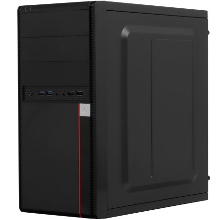 Компьютерный корпус ExeGate EX277439RUS Minitower MA-371X Black, mATX (без БП)