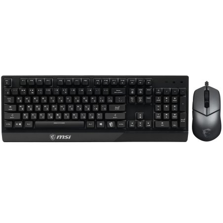 Клавиатура MSI Vigor GK30 проводная, USB Type-A, чёрный