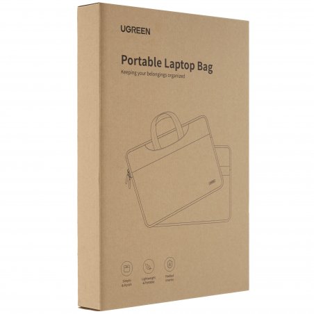 Сумка Ugreen для ноутбука 15-15.9", цвет серый (30325)