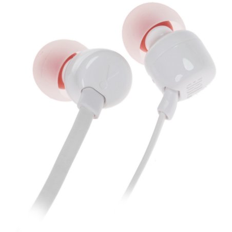 Наушники JBL Tune 110, 3.5 мм, внутриканальные, белый