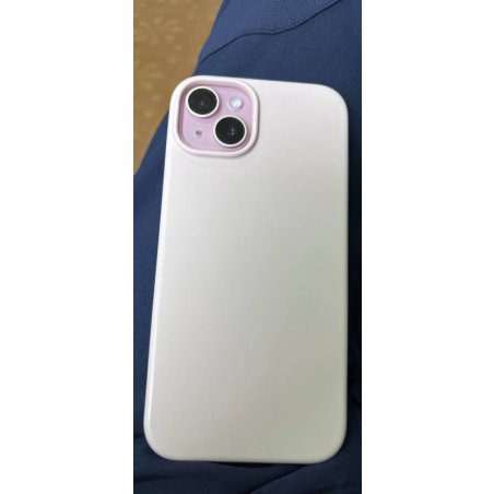 Чехол (клип-кейс) uBear для Apple iPhone 15 Plus Touch Mag Case with MagSafe серый (CS272MG67TH-I23M)