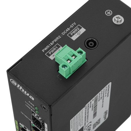 Коммутатор Dahua DH-S3228-24GT-240, 24×1 Гбит/с PoE+ + 2×1 Гбит/с + 2×1 Гбит/с SFP, неуправляемый