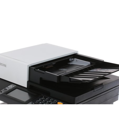 МФУ лазерное Kyocera Ecosys FS-1025MFP (1102M63RU0/1102M63RUV/1102M63RU2/1102M63NX2/1102M63DZ2), A4, ч/б, печ. до 25 стр/мин., скан. до 18 стр/мин. (ч/б) 6 стр/мин. (цвет), 600 x 1800 dpi (печать) 600x600dpi (скан), USB, RJ-45