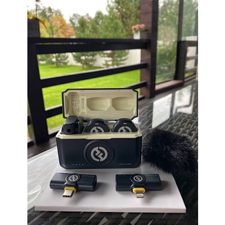 Микрофон Hollyland Lark M2 Combo (Ivory White)