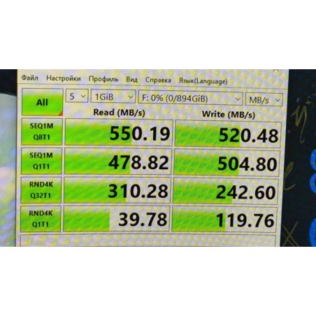 Накопитель SSD MSI SPATIUM S270, 480Gb, 2.5", SATA III, R/W 500/450