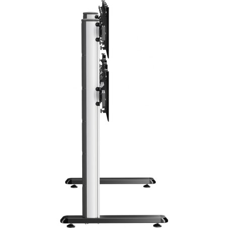 Стойка для телевизора Cactus CS-FS-TV4-PRO черный 32"-70" макс.50кг напольный мобильный