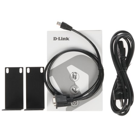 Коммутатор D-Link DGS-1210-10P/ME/B1A Управляемый 2 уровня с 8 портами 10/100/1000Base-T с поддержкой PoE и 2 портами 1000Base-X SFP