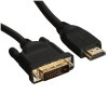 Кабель HDMI AM/DVI(24+1)M, 5м, CU, 1080P@60Hz, 2F, VCOM <CG484GD-5M>