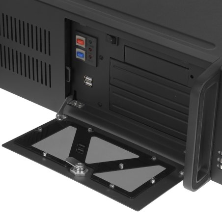 Серверный корпус ExeGate Pro 4U4017S (RM 19", высота 4U, глубина 450, без БП, USB)