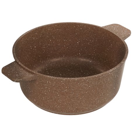 Кастрюля Maunfeld CARMEL MF26CRM01CR, 26 см, 5 л из литого алюминия со стеклянной крышкой