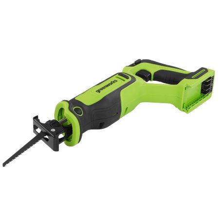 Пила сабельная аккумуляторная GreenWorks GPT-BLRS-1, 24V, без АКБ и ЗУ (1200607)