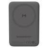 Мобильный аккумулятор Magssory PBN013m 10000mAh QC/PD 15W 3A USB-C беспров.зар. серый