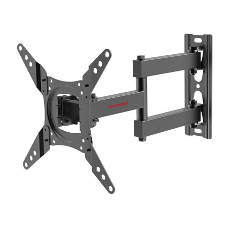 Кронштейн ARM Media LCD-202 для ТВ 15"-43",настенный, 3 ст. наклон, до 20 кг, черный