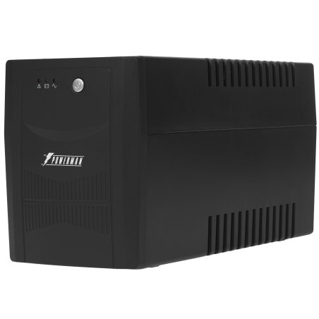 Источник бесперебойного питания Powerman UPS Back Pro 1500 black (линейно-интерактивный, 1500VA, 900W, 4xEURO) (6117061)