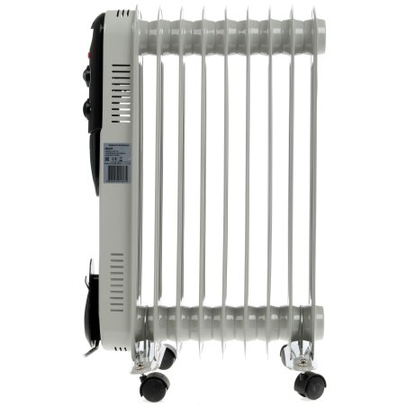 Масляный радиатор Ресанта ОМПТ- 9Н 67/3/4 2,0кВт, 450 140 650, 9 секций, 9,7 кг