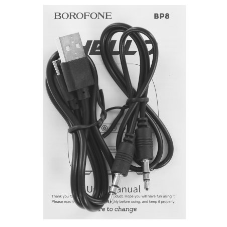 Портативная колонка BOROFONE (6974443382280) BP8 черный