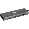 Адаптер VCOM CU459 Type-Cm --> RJ-45+2USB3.0(f) + PD100 Вт Alum Shell VCOM