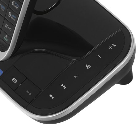 Телефон беспроводной (DECT) Panasonic KX-TGJ320RUB ной, АОН, черный, автоответчик