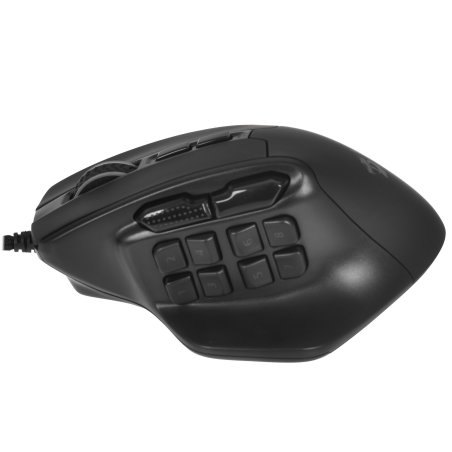 Мышь проводная REDRAGON Aatrox черный, 12400 dpi, USB, кнопки - 15