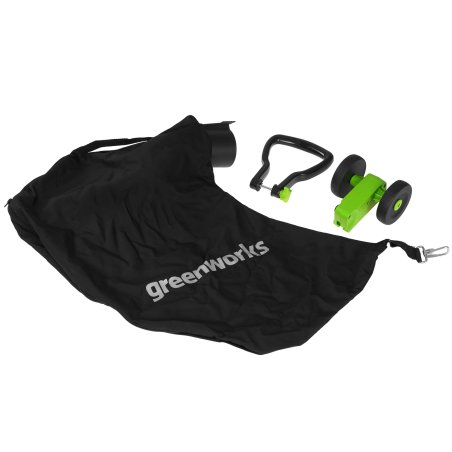 Воздуходув-Садовый Пылесос аккумуляторный GreenWorks GD40BVII, 40V, бесщеточный, без АКБ и ЗУаккумуляторный (2406907)