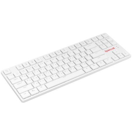 Клавиатура беспроводная Redragon Anubis беспроводная, USB, Bluetooth/Радиоканал, белый