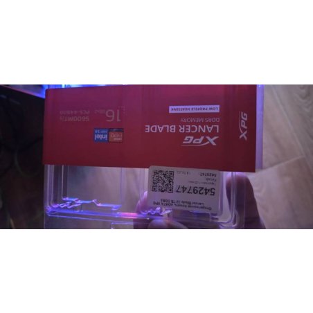 Оперативная память XPG Lancer Blade, DDR5, 32Gb (2x16Gb), 5600MHz, CL46, DIMM, с радиаторами, белый