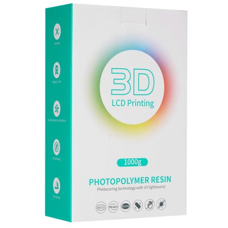 Фотополимерная смола NVPrint Standard Resin черный для 3D печати; 1 кг/бут