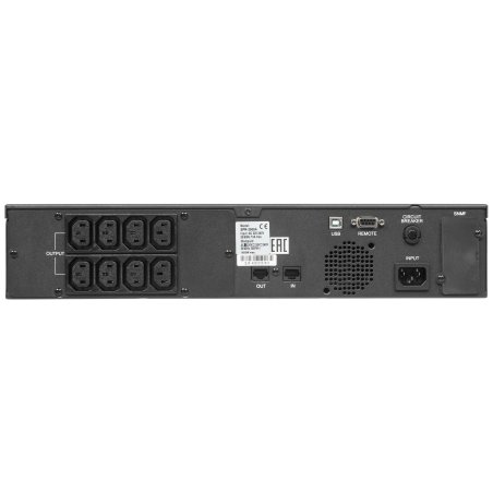 Источник бесперебойного питания Powercom Smart King Pro+ SPR-2000 LCD 1600Вт 2000ВА черный