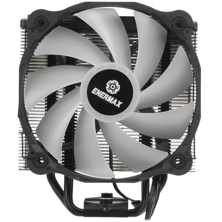 Кулер для процессора Enermax F40 ARGb Edition черный, 140 мм, алюминий/медь, 1200 об/мин, 23 дБ, 4 pin, 200 Вт, 158 мм