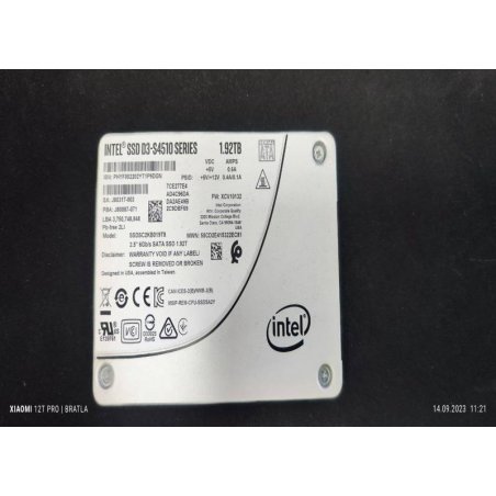 Накопитель SSD Intel Original SATA III 960Gb SSDSC2KB960G801 DC D3-S4510 2.5"