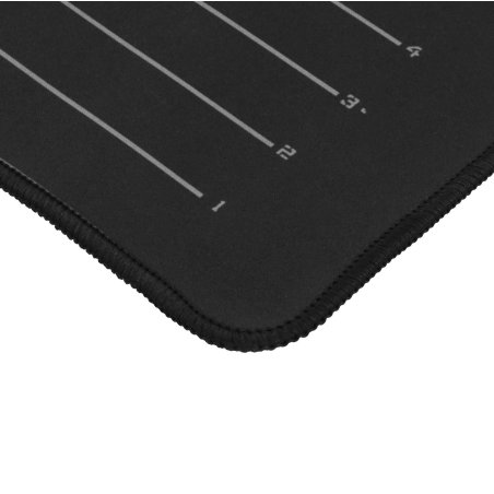 Коврик для мыши Cactus Skytrek черный 900x400x3мм