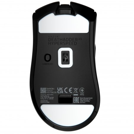 Мышь беспроводная/проводная Razer DeathAdder V3 HyperSpeed черный, 6400 dpi, радиоканал, USB, кнопки - 6