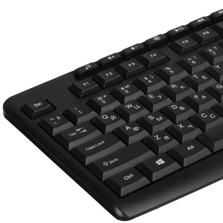 Клавиатура проводная Oklick 305M (1659987), USB, черный