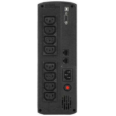 Источник бесперебойного питания UPS CyberPower VP1200EILCD Line-Interactive 1200VA/720W USB/RS-232/RJ11/45 (4 + 4 IEC С13)