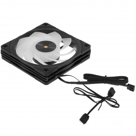 Вентилятор Thermalright TL-B12R-S ARGB черный 4-pin 28.1dB 205gr Ret