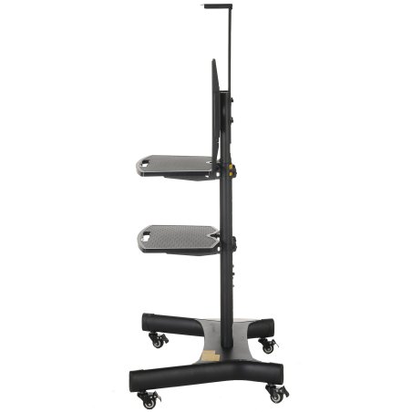 Стойка для телевизора с кронштейном ONKRON TS1552 40"-70", мобильная, черная