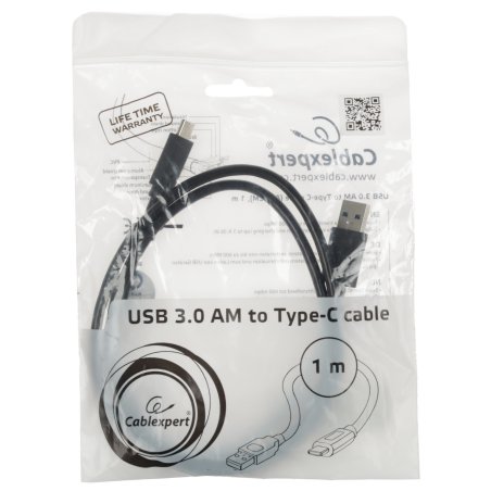 Кабель Cablexpert CCP-USB3-AMCM-1M Кабель USB3.0 AM/USB3.1TypeC, 1м