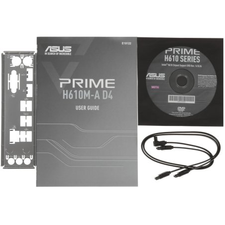 Материнская плата ASUS PRIME H610M-A D4-CSM, LGA 1700, Intel H610, 2xDDR4, 4xSATA, 2xM.2, 1xPCIe 4.0 x16, 1xPCIe x1, 1xDP, 1xD-Sub, 1xHDMI, 1x 1Gb LAN, 4xUSB-A 2.0, 2xUSB-A 3.2 Gen 1, 7.1, mATX