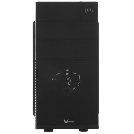Компьютерный корпус Aerocool / Formula Cs-105, mATX, без БП, 187x361x355мм (ШxГxВ), USB 3.0 x1, USB 2.0 x1, металл 0,5мм, 120-мм вентилятор в комплекте, черный