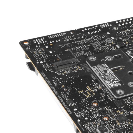 Материнская плата ASUS ROG STRIX B650E-I GAMING WIFI, AM5, AMD B650, 2xDDR5, 2xSATA, 2xM.2, 1xPCIe 5.0 x16, 1xHDMI, 1x 2.5Gb LAN, 4xUSB-A 3.2 Gen 2, 1xUSB-A 3.2 Gen 1, 1xUSB-C 3.2 Gen 2x2, 3x3.5 мм, 7.1, Mini-ITX