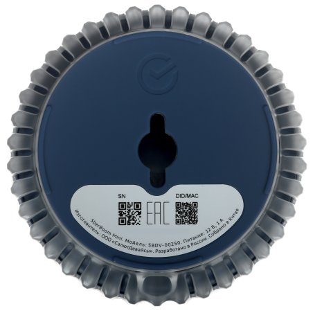 Умная колонка SBER Boom Mini 2, 5Вт, компактная, 1 динамик, GigaChat, Magnetic Sound, Мультирум, Детектор шума, Wi-Fi, Bluetooth 5.0, Салют, синий