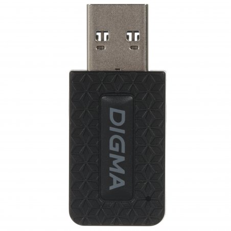 Сетевой адаптер WiFi Digma DWA-AC1300C AC1300 USB 3.0 (ант.внутр.) 1ант. (упак.:1шт)