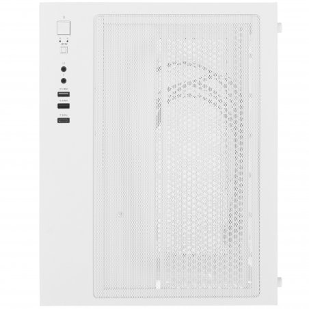 Компьютерный корпус Bloody BD-CC105 белый без БП mATX 5x120мм 1xUSB 2.0 1xUSB 3.0 audio bott PSU