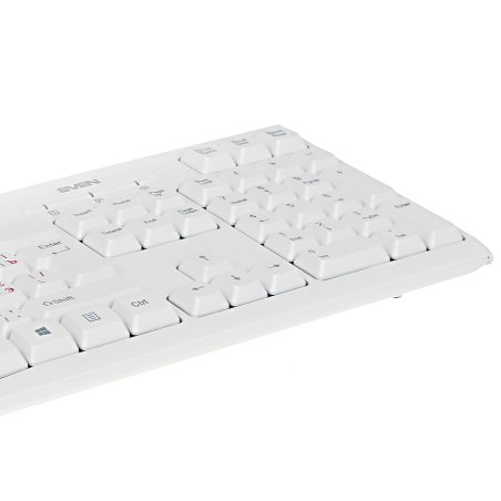 Клавиатура проводная SVEN KB-S300 белая