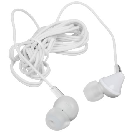 Наушники вкладыши Panasonic RP-HJE125E-W 1.1м белый проводные (в ушной раковине)