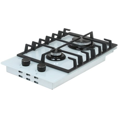 Газовая варочная панель LEX GVG 321 белый4000Вт 2 комфорки белый