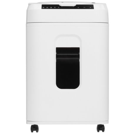 Шредер Heleos АП40-5 белый с автоподачей (секр.P-5) фрагменты 180лист. 37лтр. скрепки скобы пл.карты